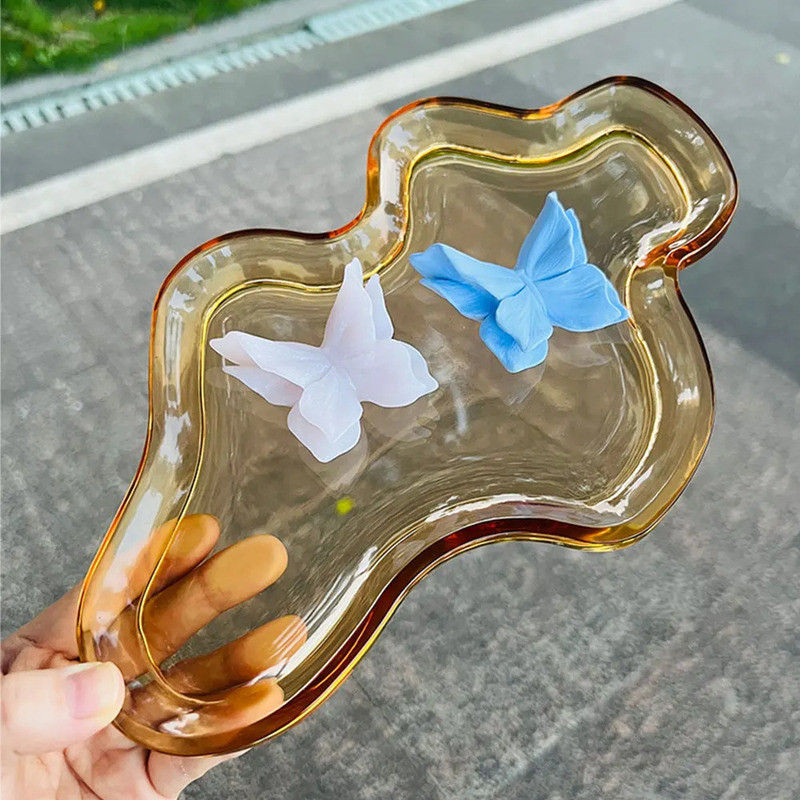 Big Cloud Tray Epoxy Resin Mold Home Decoration DIY Round Storage Tray ...