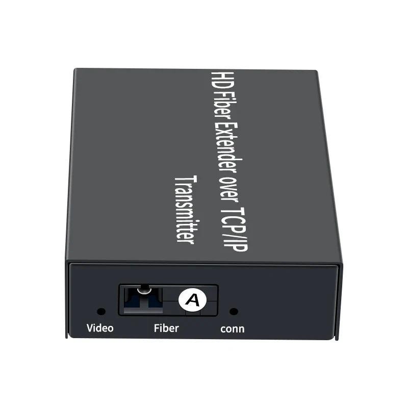 3Km HDMI Fiber Extender Over TCP/IP SC Fiber Optical Cable Vs 1080P ...