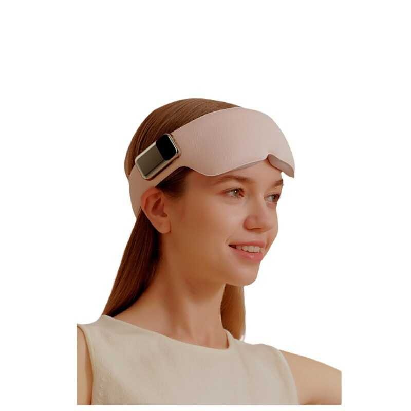 Massage mask, portable USB electric hot compress shading protection ...