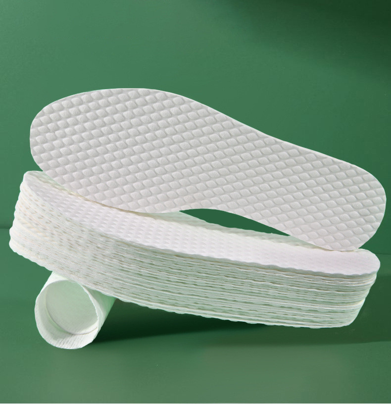 (5pair)Disposable wood pulp insole, sweat absorbing, breathable, and ...