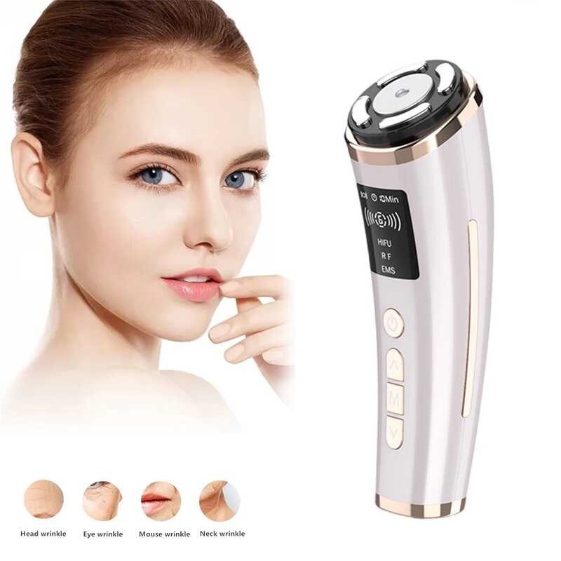 Hifu Face Lifting Mini Facial Radio Frequency Hine Ultrasound RF EMS ...