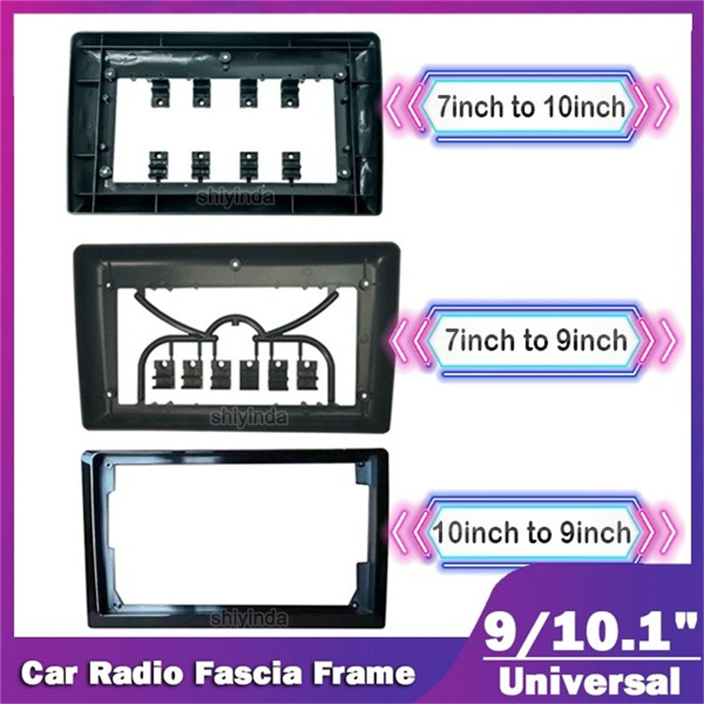 2 din Universal android car radio Fascia Frame 2 Din Car Radio Fascia ...