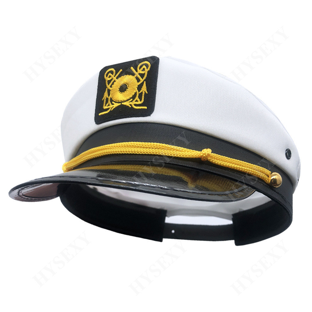 Fashion for Police Hat Stage Show Cap with Badge Military Hat Stage ...