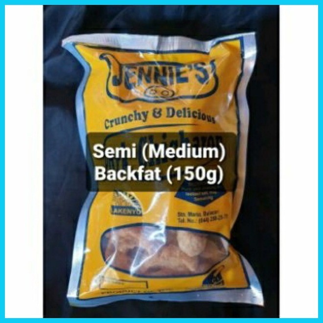 ∆ ℗ Jennie's Pork Backfat/Butcheron Chicharon | Shopee Philippines