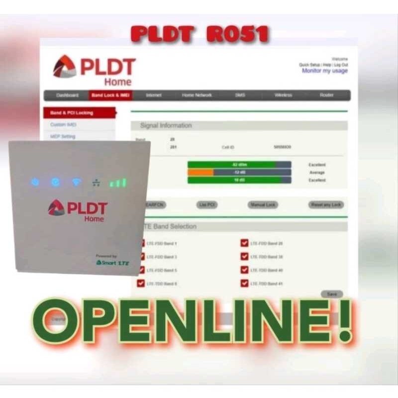 PLDT / SMARTBRO R051 LIFETIME OPENLINE [UNK] PRELOVED PREPAID WIFI ...