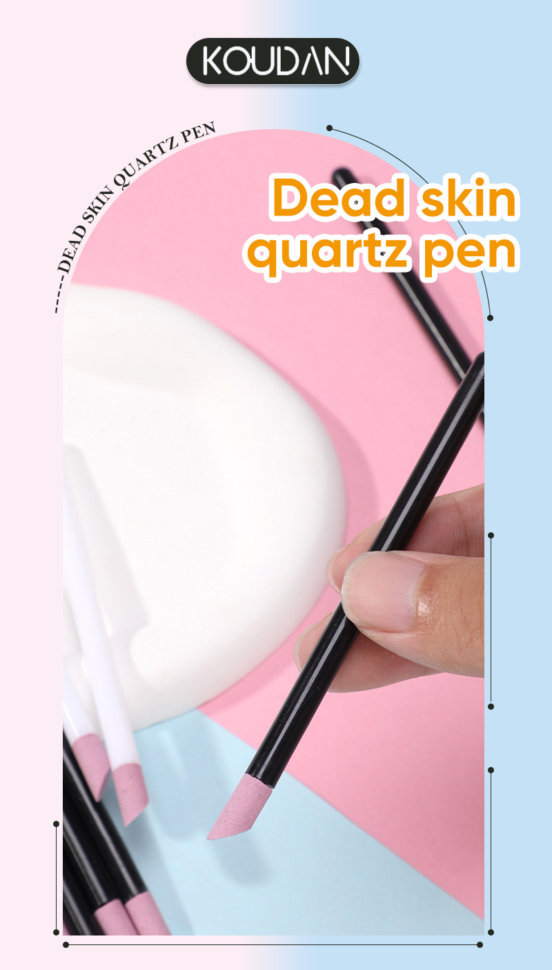 Manicure Tools Nail File Quartz Pen Polishing Nails No harm to Skin and ...