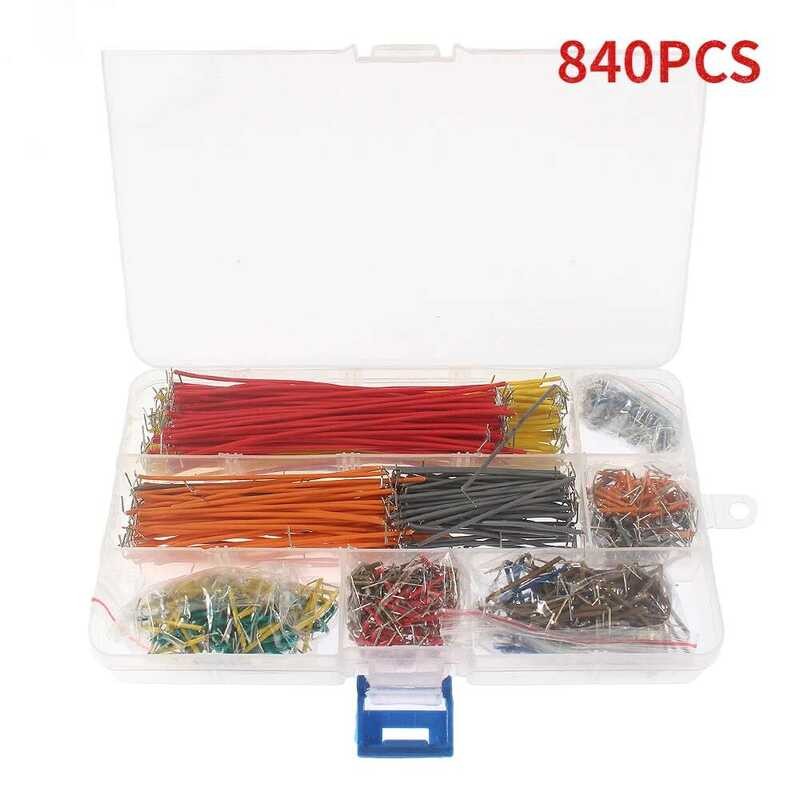 Preformed 840Pcs Jumper Wire Kit 14 Lengths Assorted For Breadboard ...