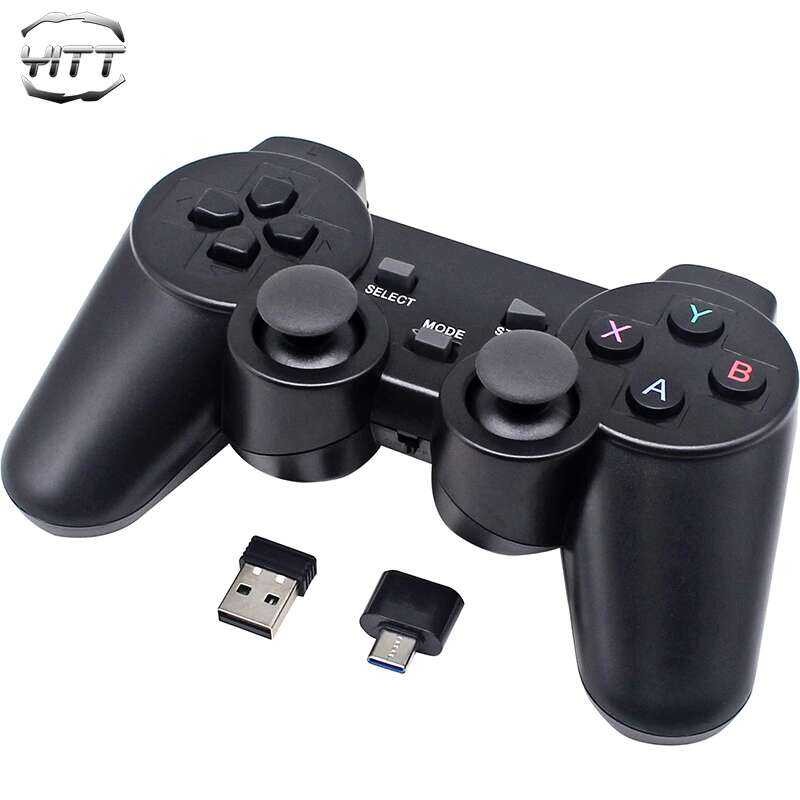 PS3 wireless game controller connected to computer TV box Android phone ...