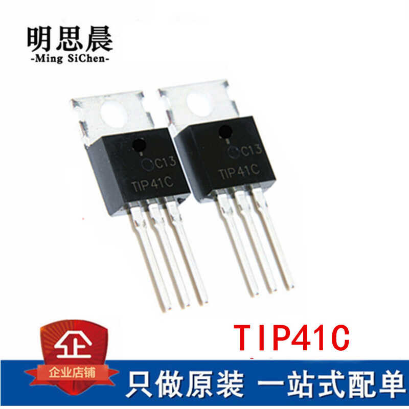 Chanzon TIP41C TO-220 NPN Darlington Transistor – 10 Stück, 6A / 100V Für DIY-Elektronik & Verstärkerprojekte