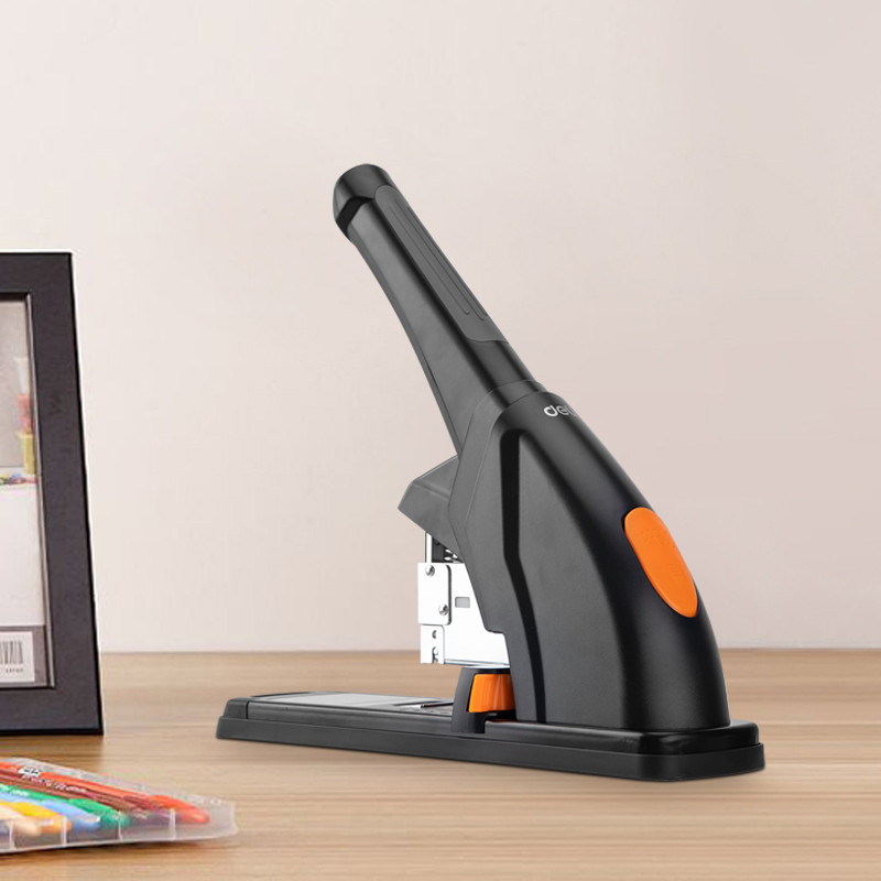 Deli Heavy Duty Stapler for Book Binding 0386 Gun Tacker Large Paper ...