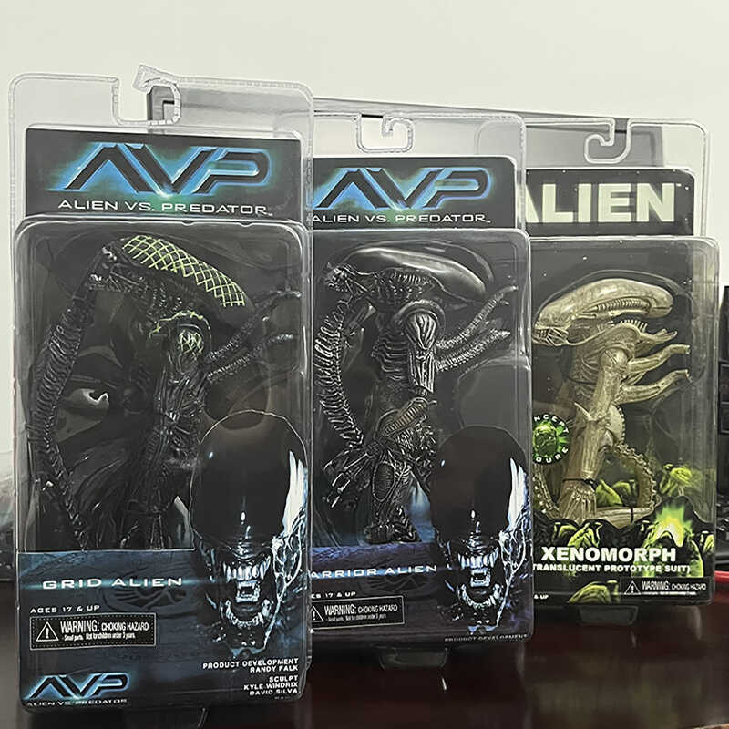 NECA Grid Warrior Xenomorph Alien Figure Alien Vs Predator Action ...