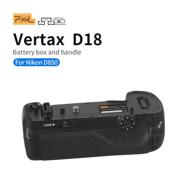 Mb-D18 DSLR Pixel Battery Grip Para Kay Nikon D850 Camera Grip Holder ...