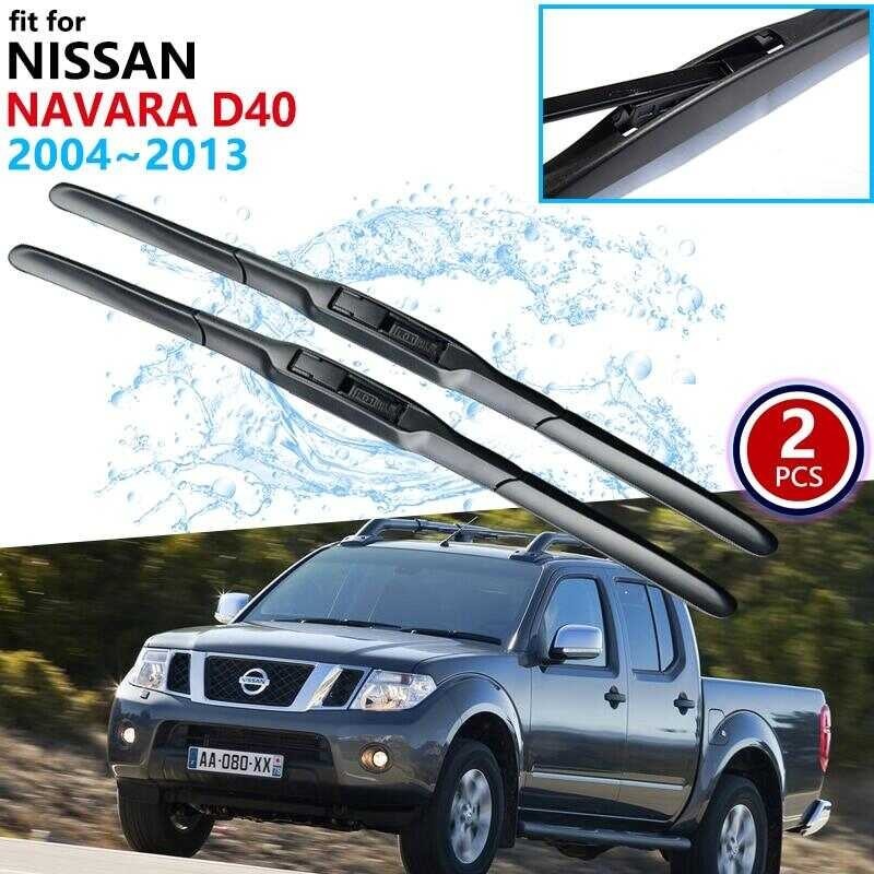 Kit De 4 Garde-boue Pour Nissan Navara D40 / Frontier (2005-2016) - Avant Et Arrière, Noir