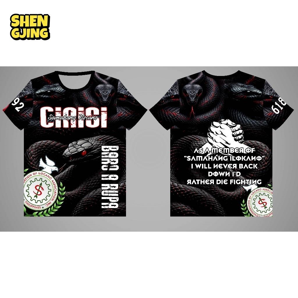 CIAISI DESIGN - Full Sublimation Tshirt - Ciasi 15 - Samahang Ilocano ...