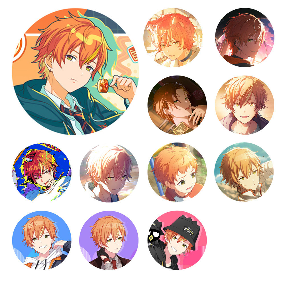 Project SEKAI Anime Shinonome Akito Vivid BAD SQUAD Vol.2 50mm Metal ...