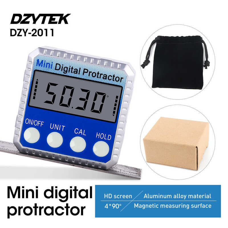 Mga kagamitan Measuring Goniometer ng DZYTEK Gauge Mini Digital ...
