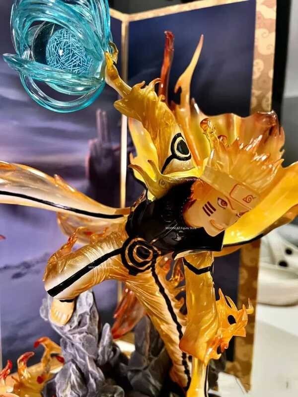 B57 Figure Ninetales Naruto Pvc Anime Action Figures Collection Gk ...