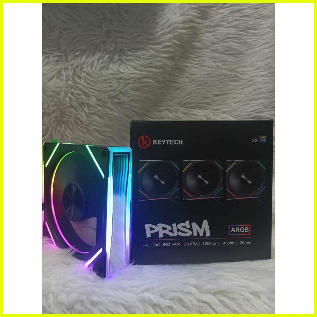 ♒ § ℗ KEYTECH PRISM ARGB BLACK | Shopee Philippines