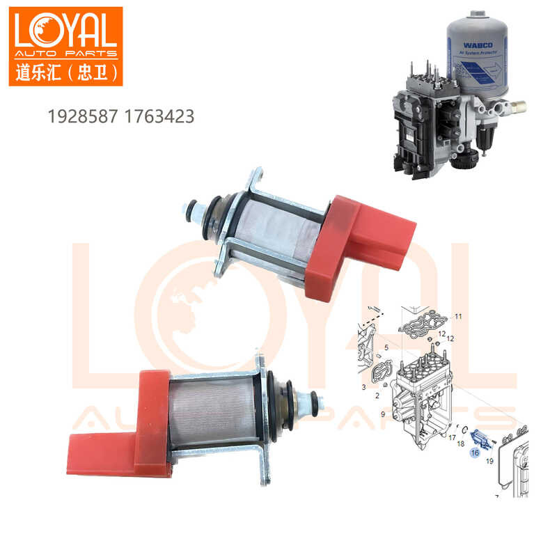 1928587 4421100731 four circuit solenoid valve suitable for Scania ...