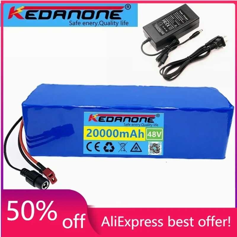 Batteria Litio 48V 20Ah Per E-Bike - Impermeabile, BMS Integrato, Per Motori Fino A 1000W