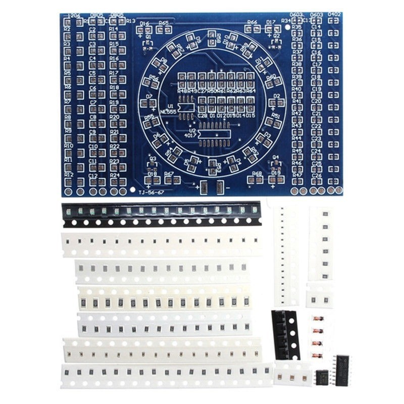 New Arrival~DIY Kit Rotating SMD Component Soldering Kits 274 Solder ...