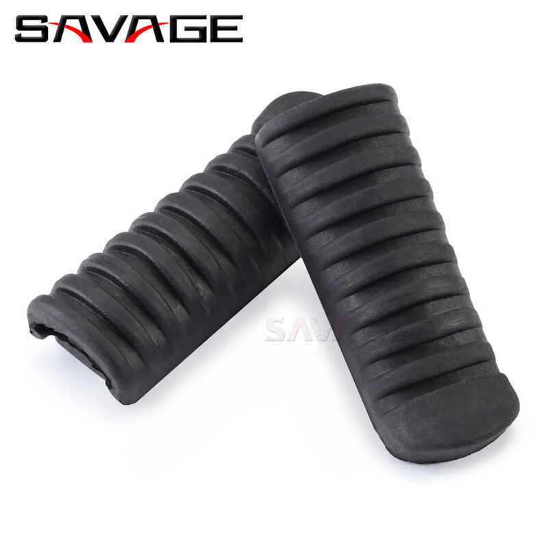 Cales Repose-pieds Pour Kawasaki Z750, Z1000, ZR7, ZRX, ZX, ZZR - Neuf - Gris