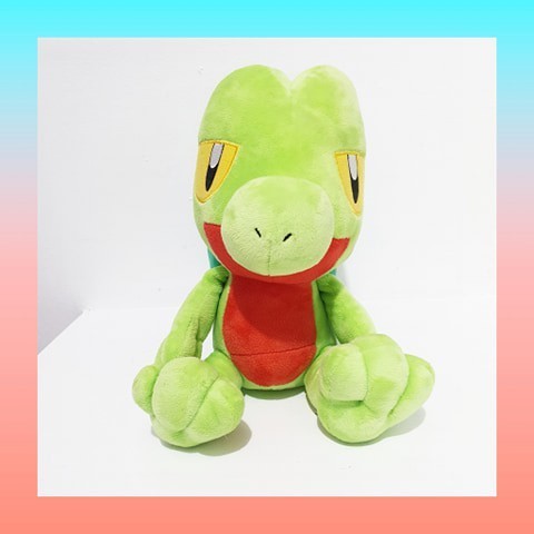 ☸ ♠ TREECKO Pokemon Plush Toy (28cm) 3rd Round Nintendo | Shopee ...