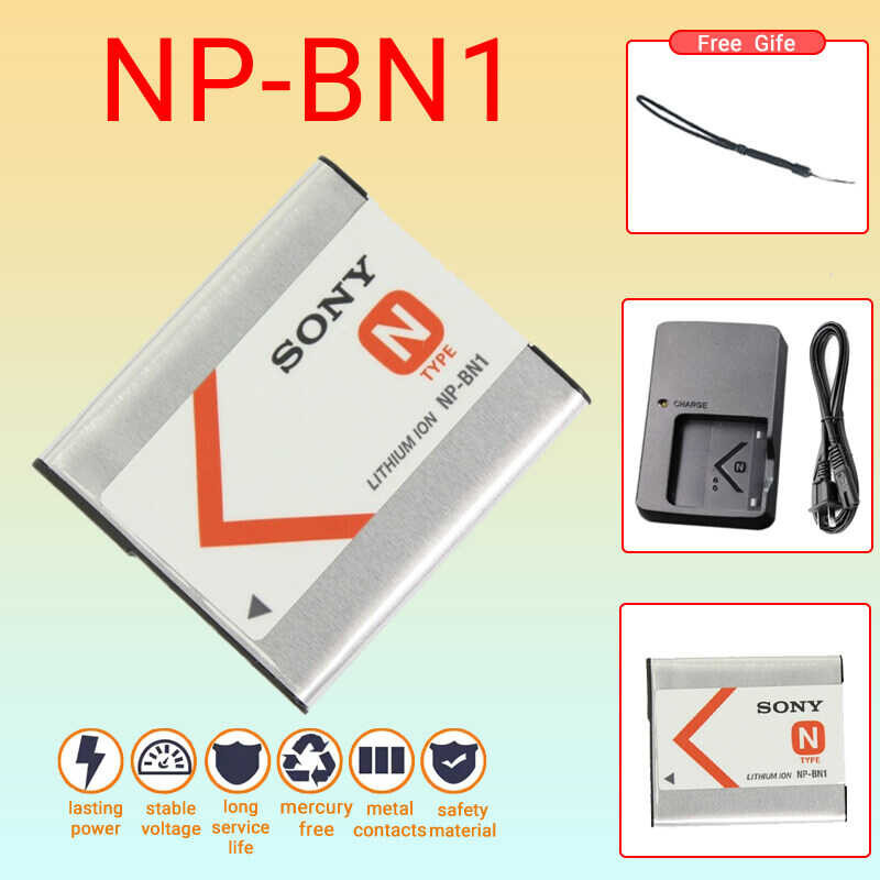 Digital SONY NpBn1 (NType) Para Sa DscW310 W320 W330 W510 W520