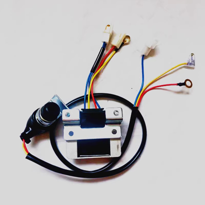 Air cooled 176892 diesel engine micro tiller electric start switch ...
