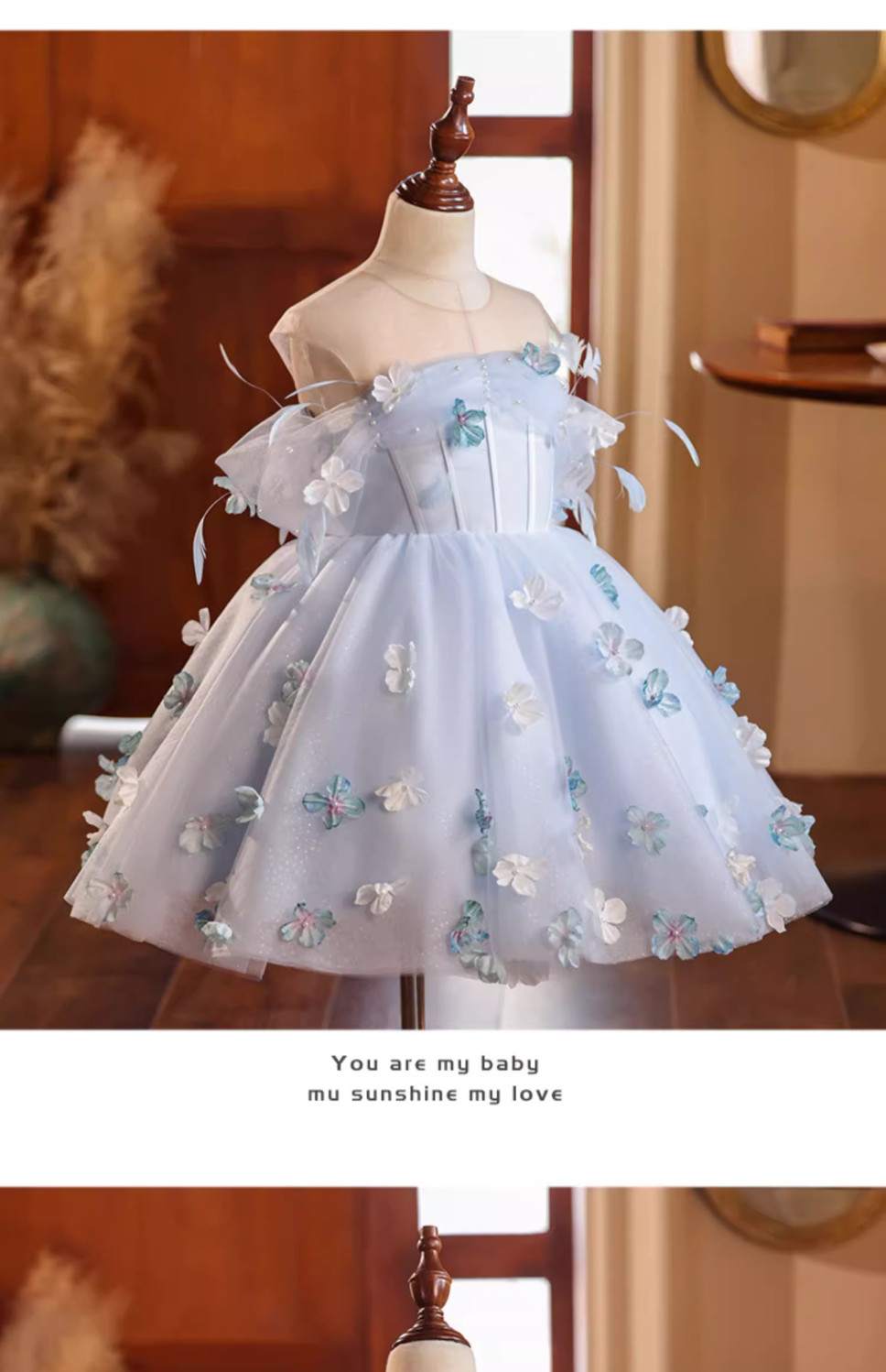 Girls Princess Dress New Style Summer Children Catwalk Dress Model ...