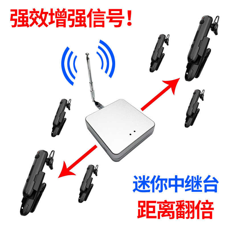 Mini relay station intercom, turntable to intercom signal amplifier ...