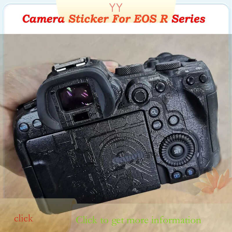 Sticker Camera Protective Skin For Canon EOS R RP R5 R6 R6ii R7 R8 R10 ...