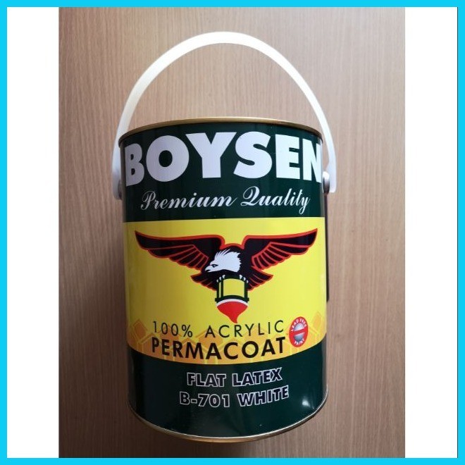 Boysen Permacoat Flat Latex White - 1 Gallon (4 Liters) | Shopee ...