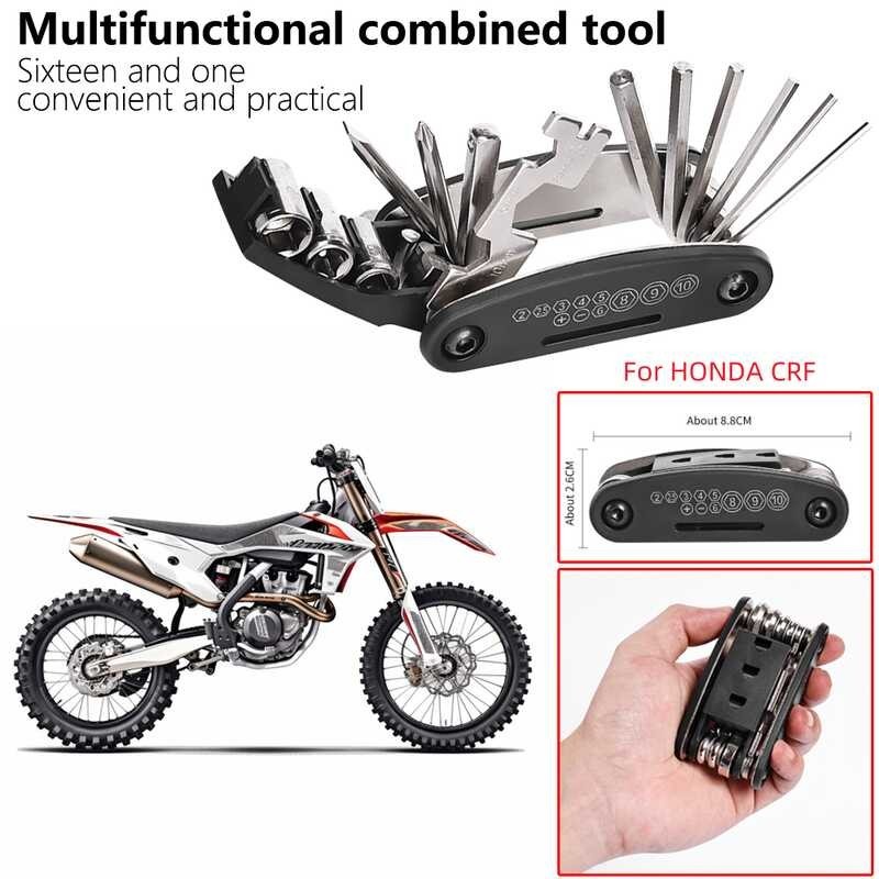 Stuurklem Stuurverhoger Off-Road Motor - CNC Voor CRF250L CRF300L En Meer (Rood)
