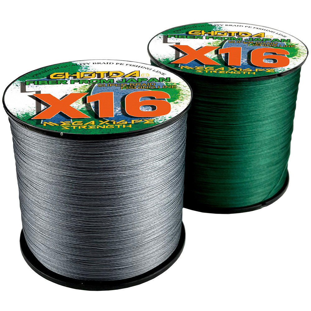2024 New GHOTDA Fishing Line X16 Braided Wires 100m-300m PE Strands for ...