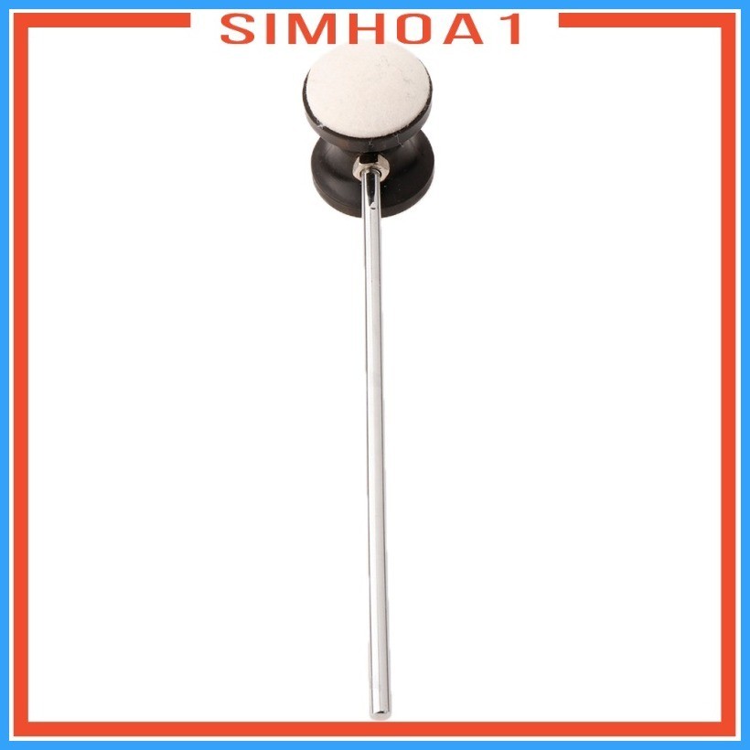 Simhoa1] Durable Bass Kick Drum Pedal Beater Hammer Felt Head with
