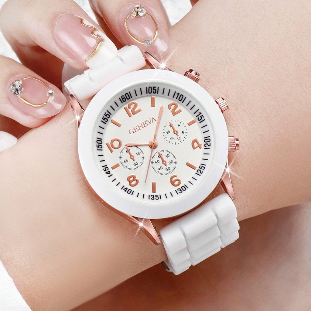 Fashion Couple Watches Silicone Strap Friendship Forever Love Alloy ...