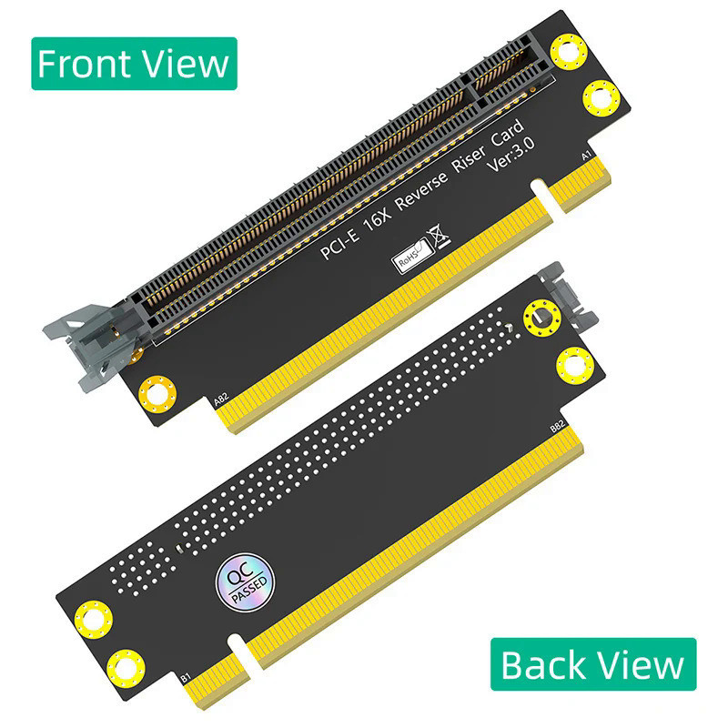 PCIE Riser Card PCI Express X16 to X16 Male to Female Expansion Card ...