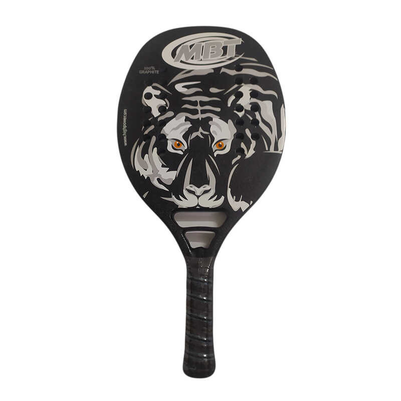 Beach Tennis Racket Soft Face Carbon Fiber Soft EVA Face Sports Racquet ...