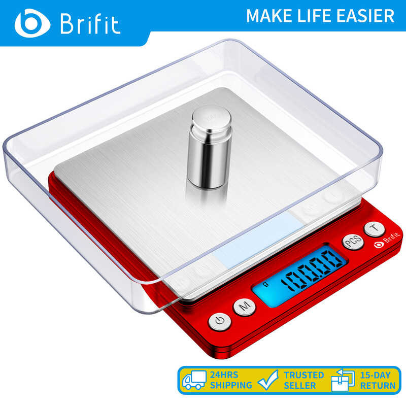 Brifit Precision 0.01G, 500G / 0.01G Digital Scale, Pocket One 100G