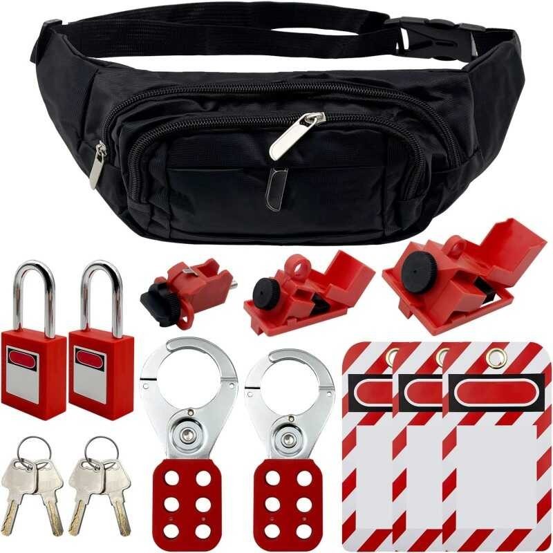 Bag Lockout Tagout Na May 2 Safety Padlocks, Hasps · Loto Tags, 3 MCB ...