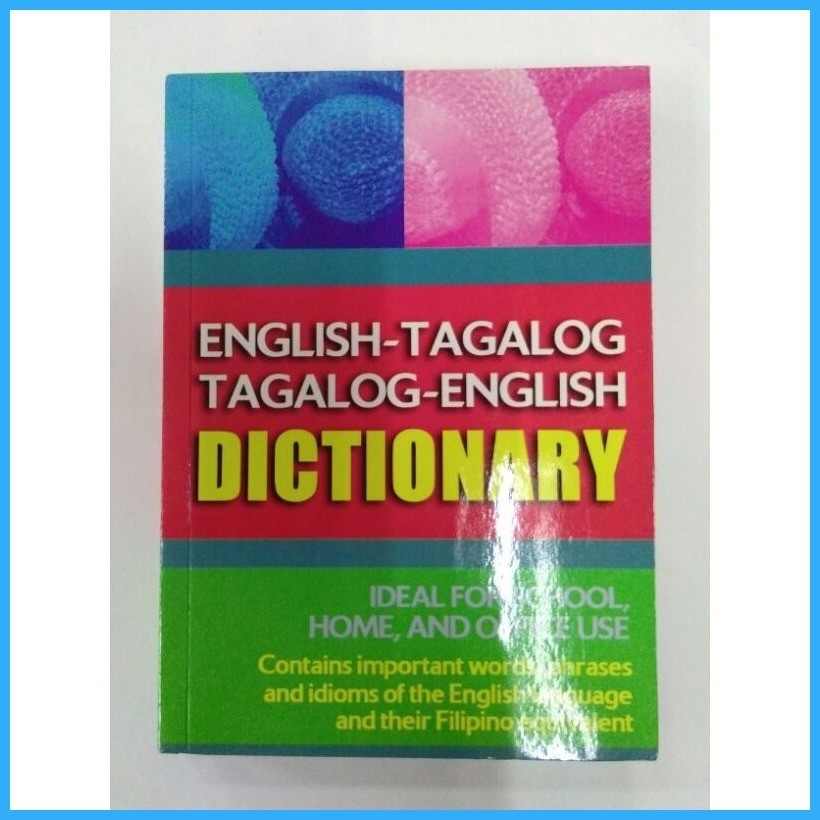 ۞ ♕ English-Tagalog/Tagalog-English Dictionary | Shopee Philippines