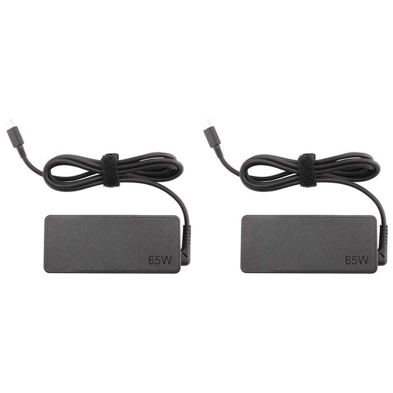 2x 20v 325a 65w Universal Usb Type C Laptop Mobile Phone Power Adapter Charger Para Sa Lenovo 2700