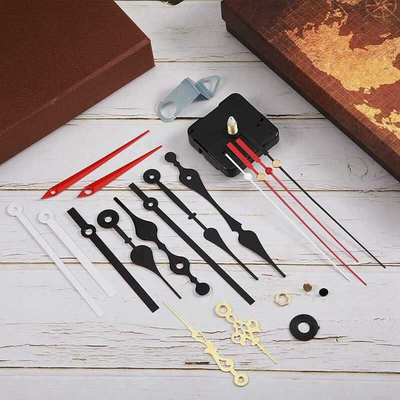 Pieces Quartz 4 DIY Wall Movement nism Battery Operated Clock Motor Kit ...