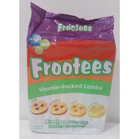 ♠ Rebisco Frootees Cookie Sandwich 10 x 32g | Shopee Philippines