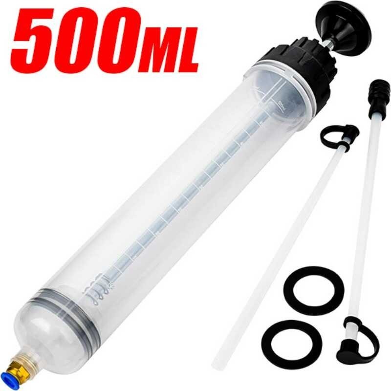 Extractor Car Brake Auto Syringe With Hose Manual Fuel Suction & Filler ...