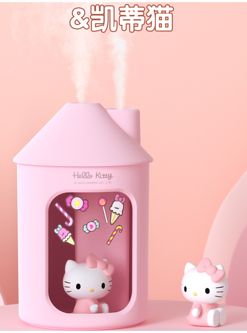 Sanrio Cinnamoroll Hello Kitty Kuromi Pochacco Double Spray Humidifier ...