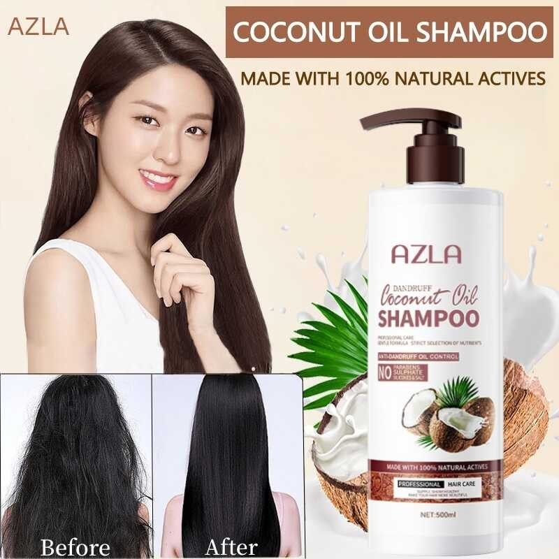 Coconut Shampoo Anti Dandruff Relieve Itching Moisturizing Refreshing ...