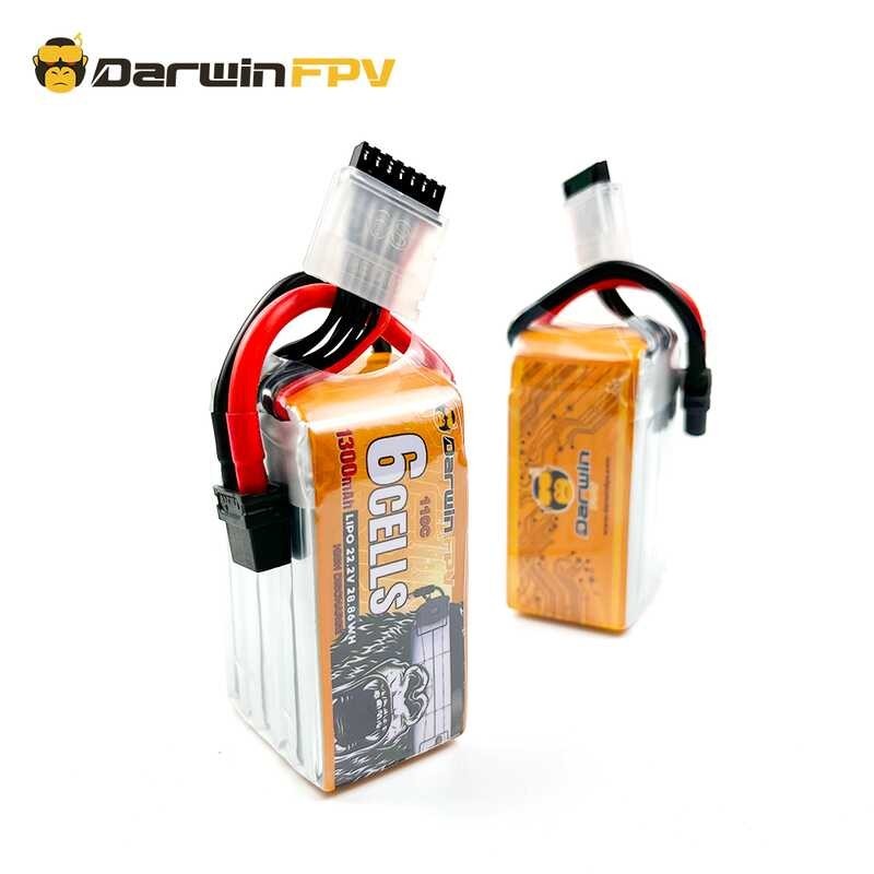 Curated visual reference: Figures About Quadcopter Battery Sophisticated Solution Reference: Darwinfpv Lipo 1300Mah 6S 110C Battery Quadcopter Racing Fpv Drone