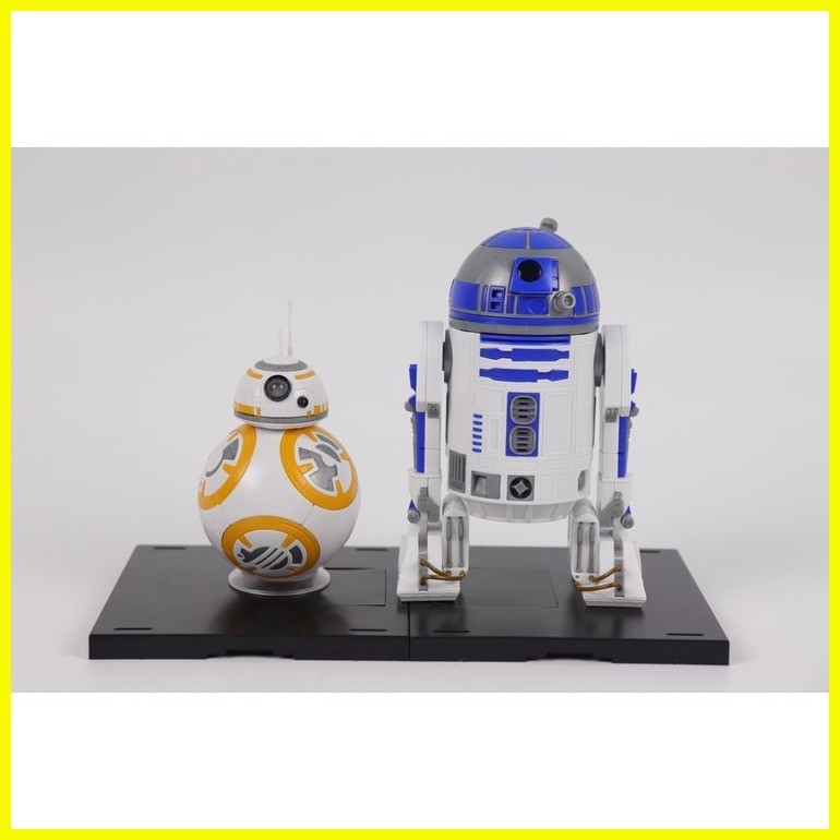 [COD] 2pcs Star Wars BB8 and R2-D2 Assemble Model Nuclear model 1/12 ...